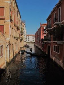 A gondola in Venice, Italy, CozyMedley