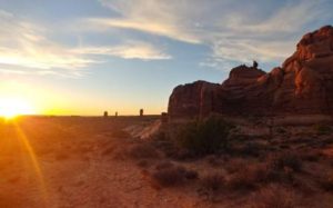 An evening in Arches National Park, UT, CozyMedley