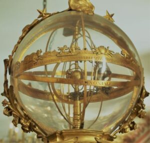 A top of a grand clock, Palace of Versailles, France, CozyMedley